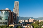 Blick auf European Trade Center & Downtown One