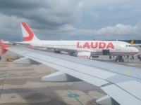 Mit RyanAir/Lauda geflogen