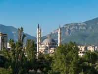 Blick auf Namazgja Mosque