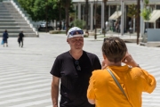 Beim Vlore Rathaus