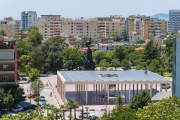 Blick auf Flag's Square