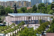 Blick auf Flag's Square