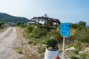 Jetzt steht aber ein Schild dort
