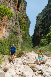Gjipe Schlucht