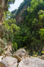 Gjipe Schlucht