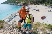 Blick auf den Strand