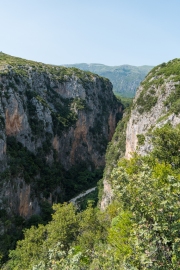 Blick auf die Schlucht