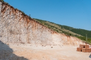 Der halbe Berg wird abgegraben