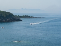 Blick auf die Bucht