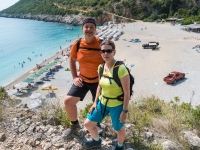 Blick auf den Strand