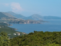 Blick auf Himare