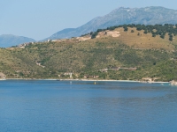 Blick auf die Militärbasis