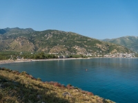 Blick auf Queparo Beach