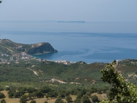 Blick auf Himare