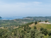 Blick auf’s Kloster und Meer