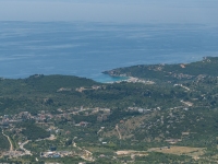 Blick auf Livadhi Beach