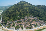 Blick auf die Alststadt von Berat