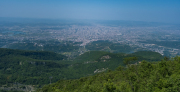 Blick auf Tirana