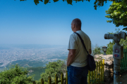 Blick auf Tirana