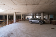 Parken in der Baustelle