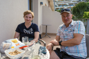 Am Balkon
