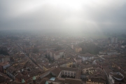 Ausblick auf Cremona vom Torrazzo