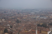 Ausblick auf Cremona vom Torrazzo