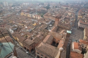 Ausblick auf Cremona vom Torrazzo