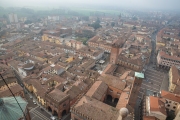 Ausblick auf Cremona vom Torrazzo