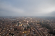 Ausblick auf Cremona vom Torrazzo