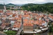 Blick vom Schlossturm auf die Altstadt