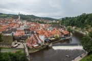 Blick von der Mantelbrücke