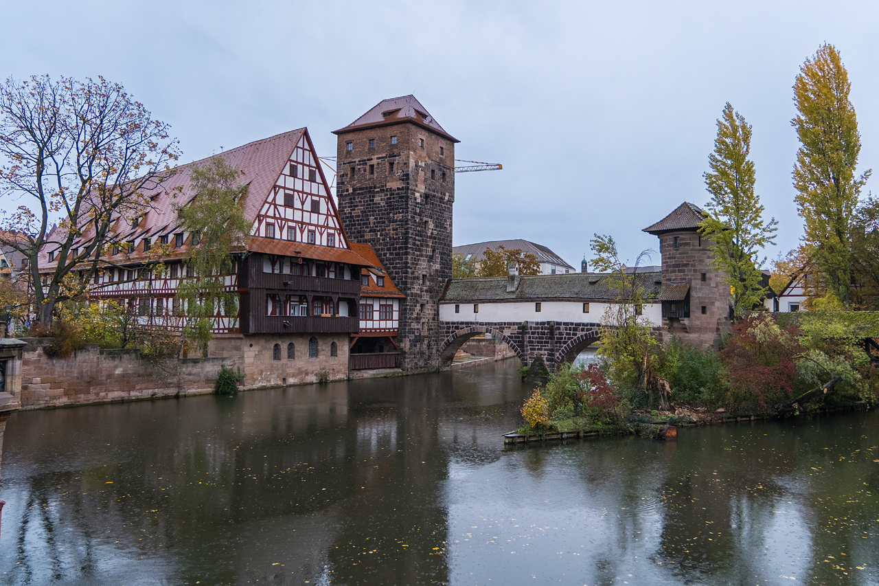 Henkerbrücke mit Wasserturm Henkerbrücke mit Wasserturm