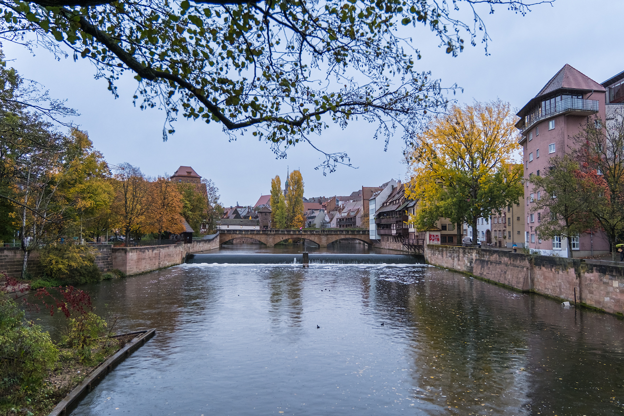 Pegnitzwehr, Maxbrücke Pegnitzwehr, Maxbrücke