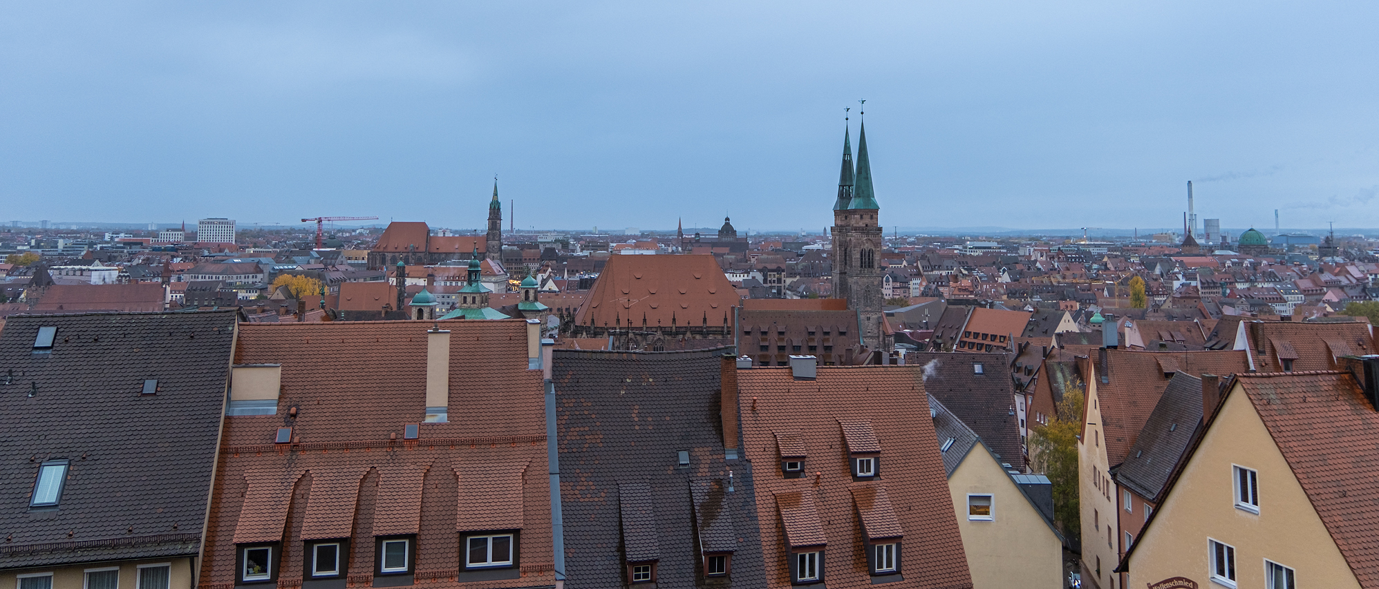 Blick auf Nürnberg von der Kaiserburg Blick auf Nürnberg von der Kaiserburg