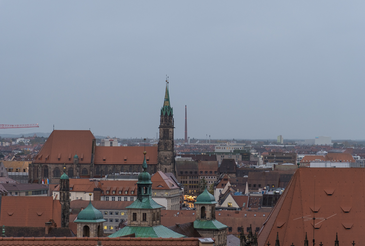 Blick auf Nürnberg von der Kaiserburg Blick auf Nürnberg von der Kaiserburg