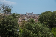 Blick auf Monumento a Vittorio Emanuele II