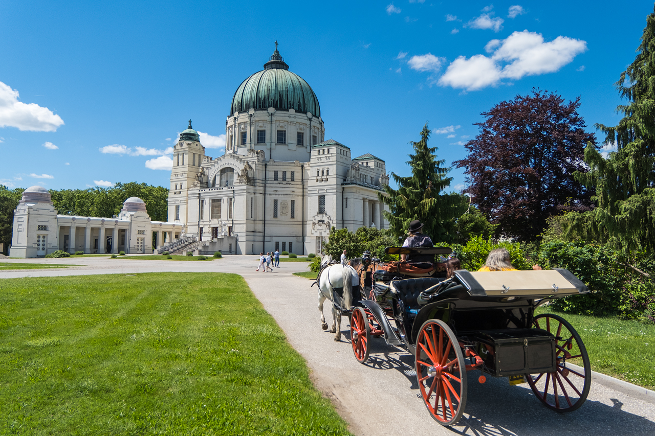 Am Zentralfriedhof …